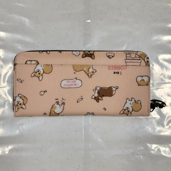 Waterproof Corgi Long Wallet Fits Phone & Bills - Picture 10 of 16